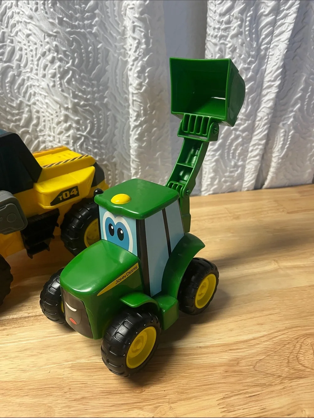 Tonka & John Deere Toy Construction Vehicle Lot Front Loader Tractor Toddler